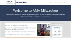Desktop Screenshot of amamilwaukee.org