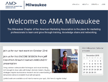 Tablet Screenshot of amamilwaukee.org